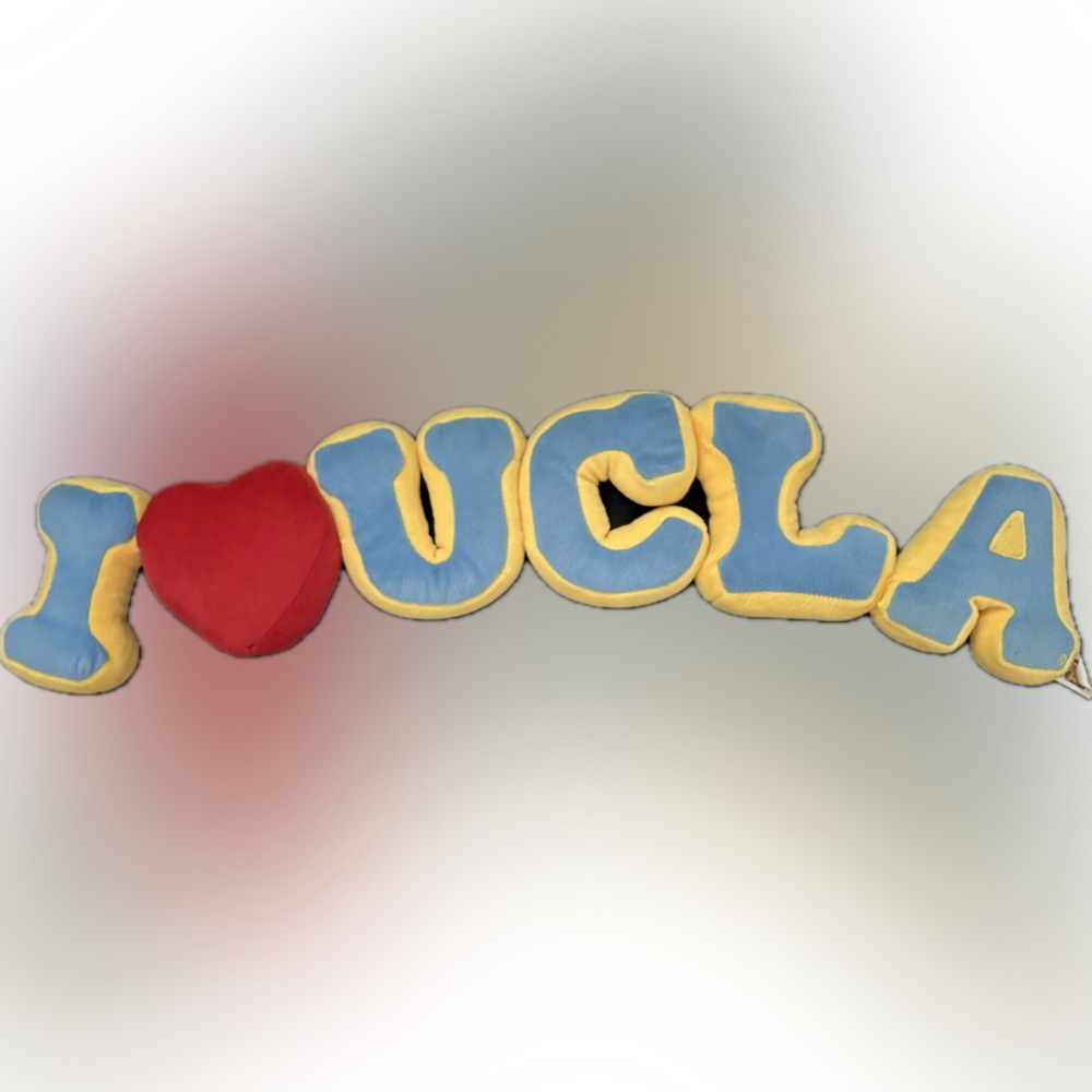 I ❤️ UCLA Bruins plush throw pillow
